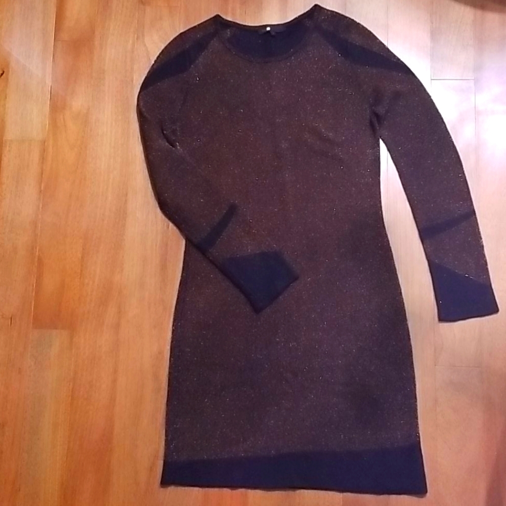 Maje sweater dress size 3 or M long sleeve warm